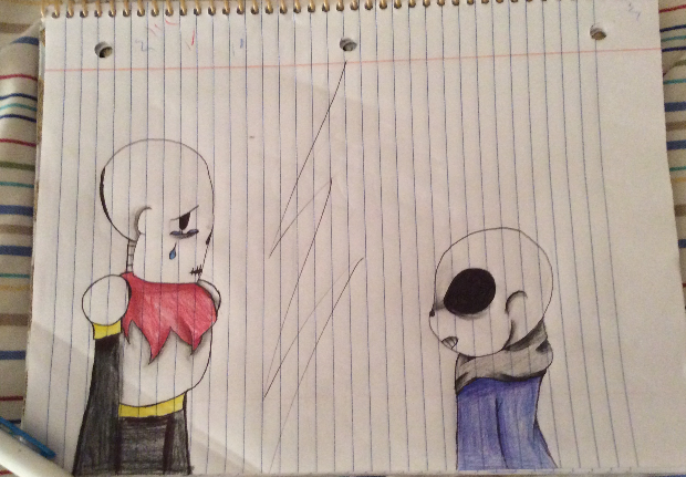 Glitchtale screenshot redraw by Eddsfangirl on DeviantArt