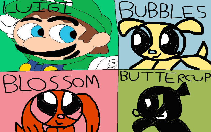 Luigi and The PowerPups (Collab) by Stacey-11 on DeviantArt