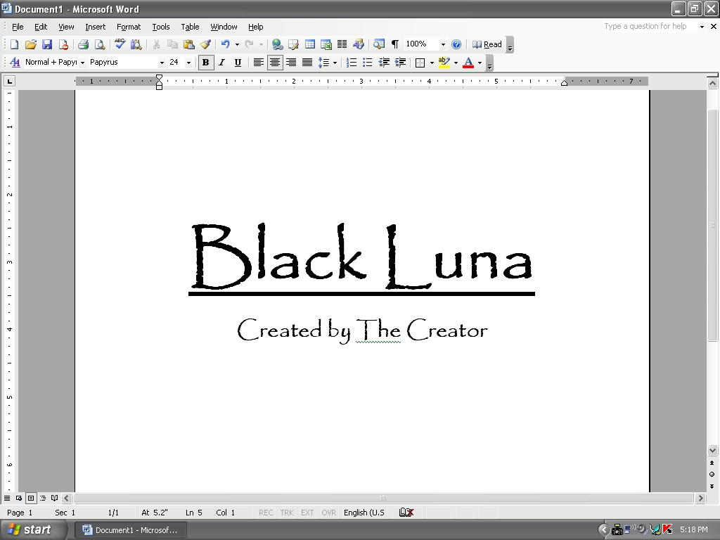 Black Luna