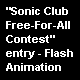 Sonic Flash Animation