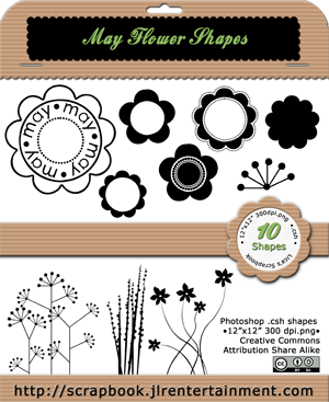 May Flower Custom shapes