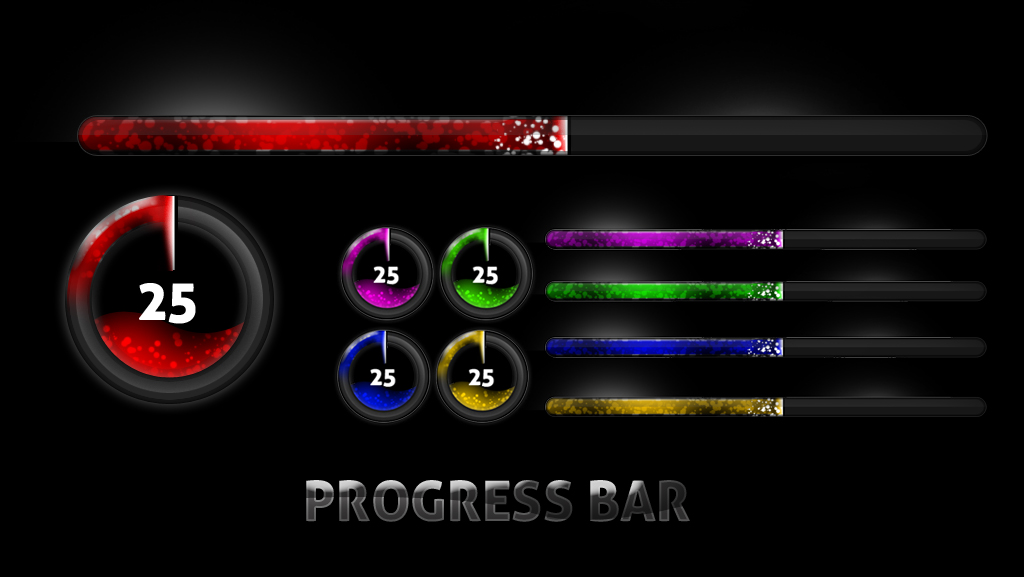 Progress bar psd