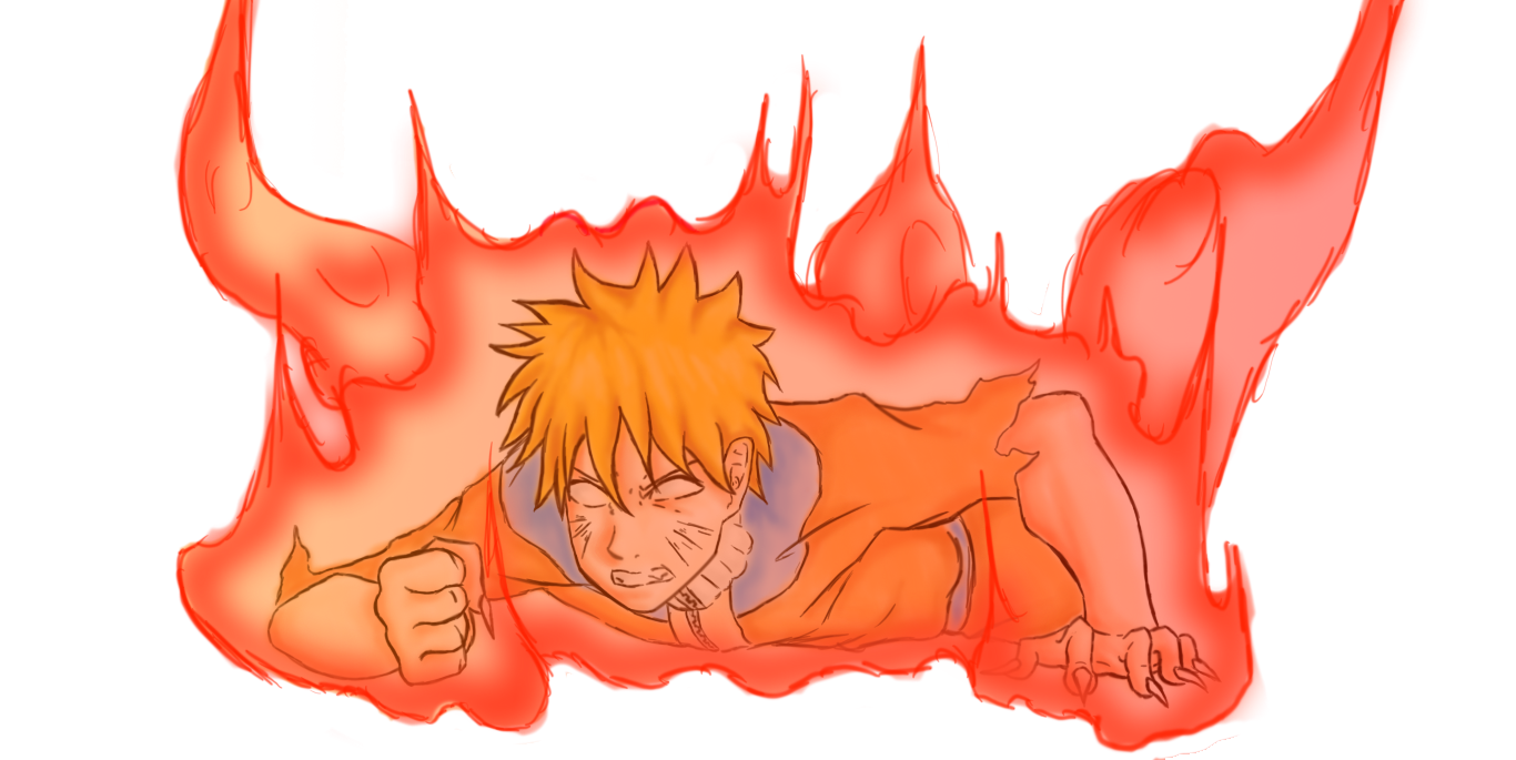 Naruto Nine Tailed Chakra Cloak By Animedrawer9822 On Deviantart