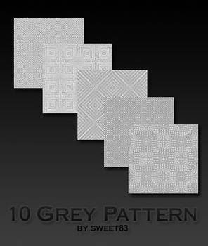 10 Grey Pattern