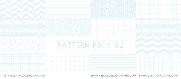 PATTERN PACK #2/+PAT FILE