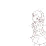 Free to Color P3 Female Protagonist Lineart