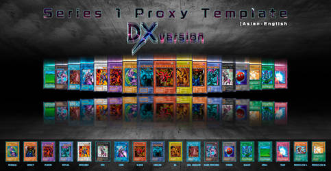 Yugioh! Series 1 Template DX Version