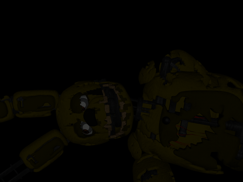(C4d) Withered SpringBonnie by bendyandboris23 on DeviantArt