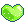 Heart green small