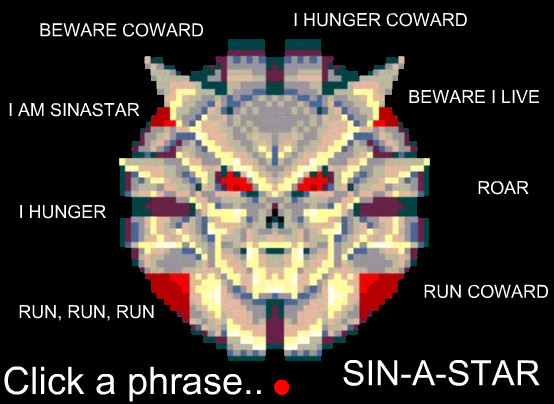 SINISTAR Quotes