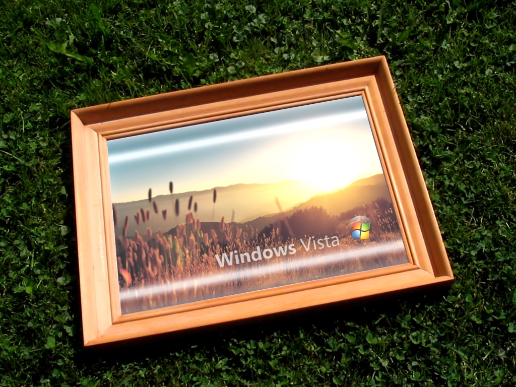 Vista framed