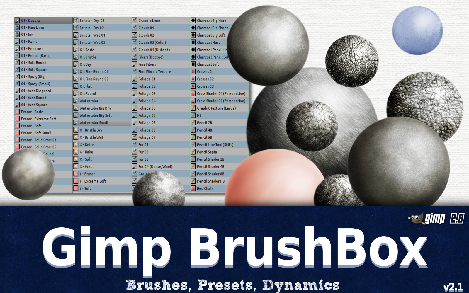 The Gimp BrushBox v2.1