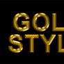 Gold Text Effect