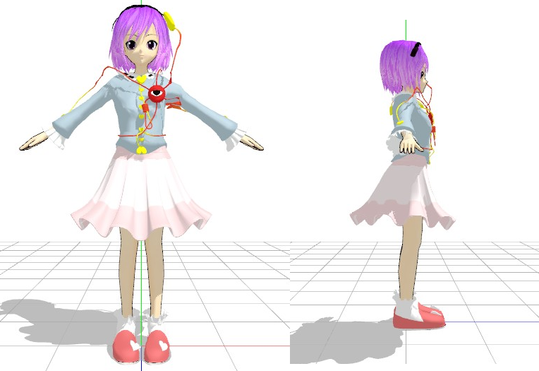 Mmd Newcomers Satori Komeiji By Merengil On Deviantart