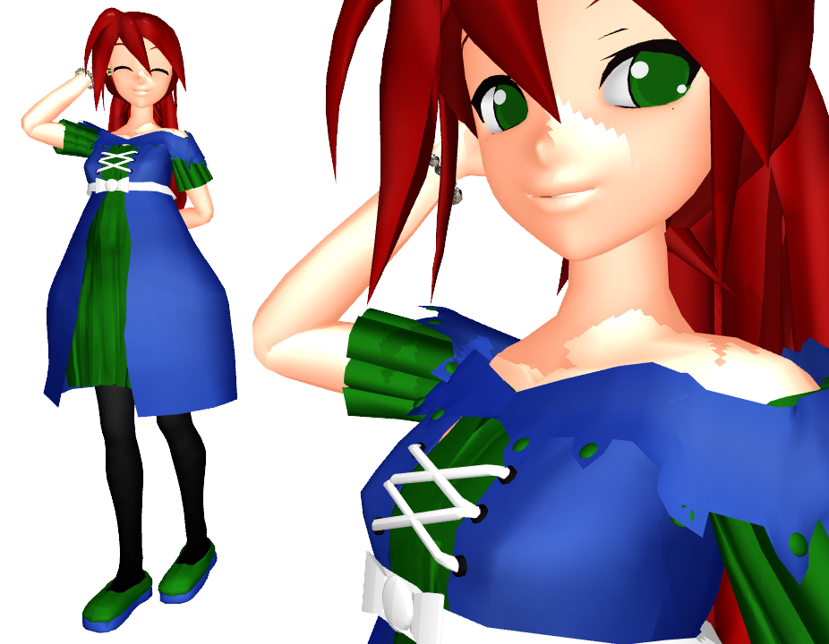 MMD - Flanna Christie - Formal 4 - UTAUroid by mbarnesMMD on DeviantArt