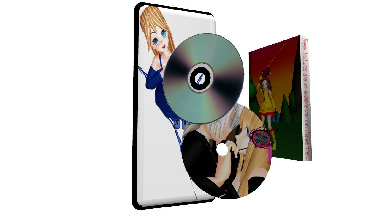 MMD DVD Case - CD - Box