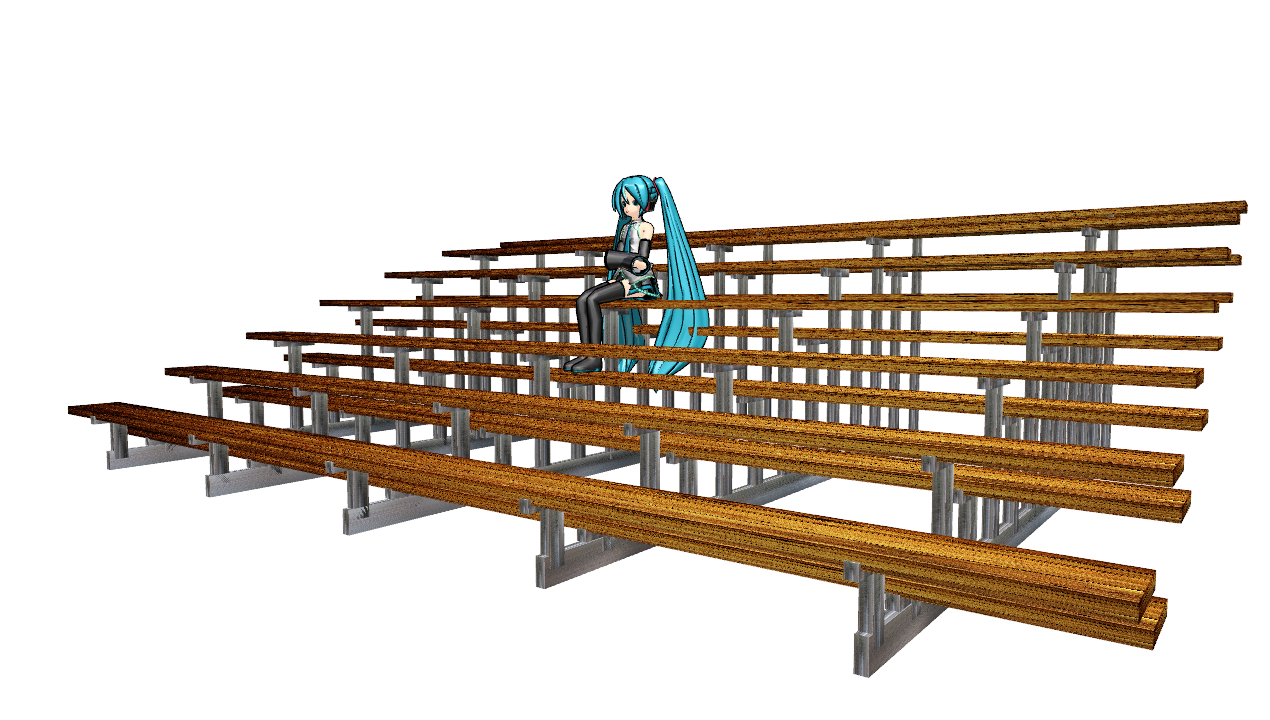 MMD Bleachers by mbarnesMMD on DeviantArt