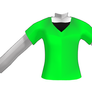 MMD Male Short Over Long Sleeve Shirt dl