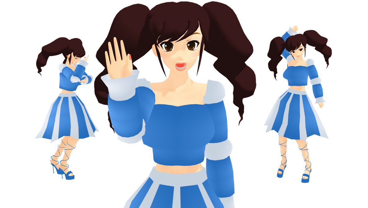 MMD Yuuki Essence - Formal - UTAUroid - Retired by mbarnesMMD on DeviantArt