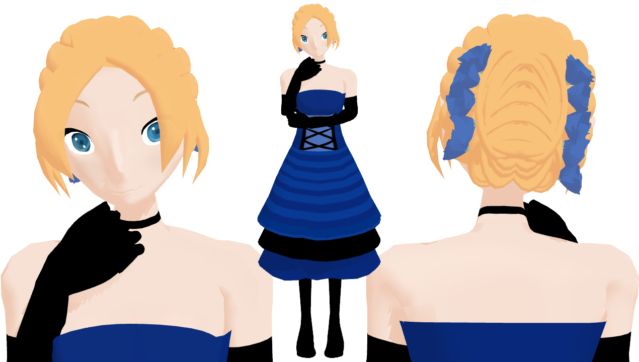 MMD Caroline Joy - Formal Dress by mbarnesMMD on DeviantArt