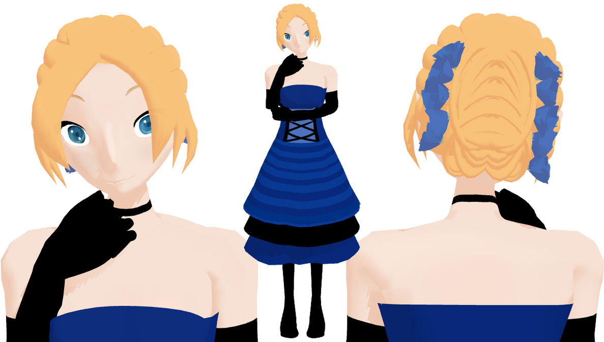 MMD Caroline Joy - Formal Dress by mbarnesMMD on DeviantArt
