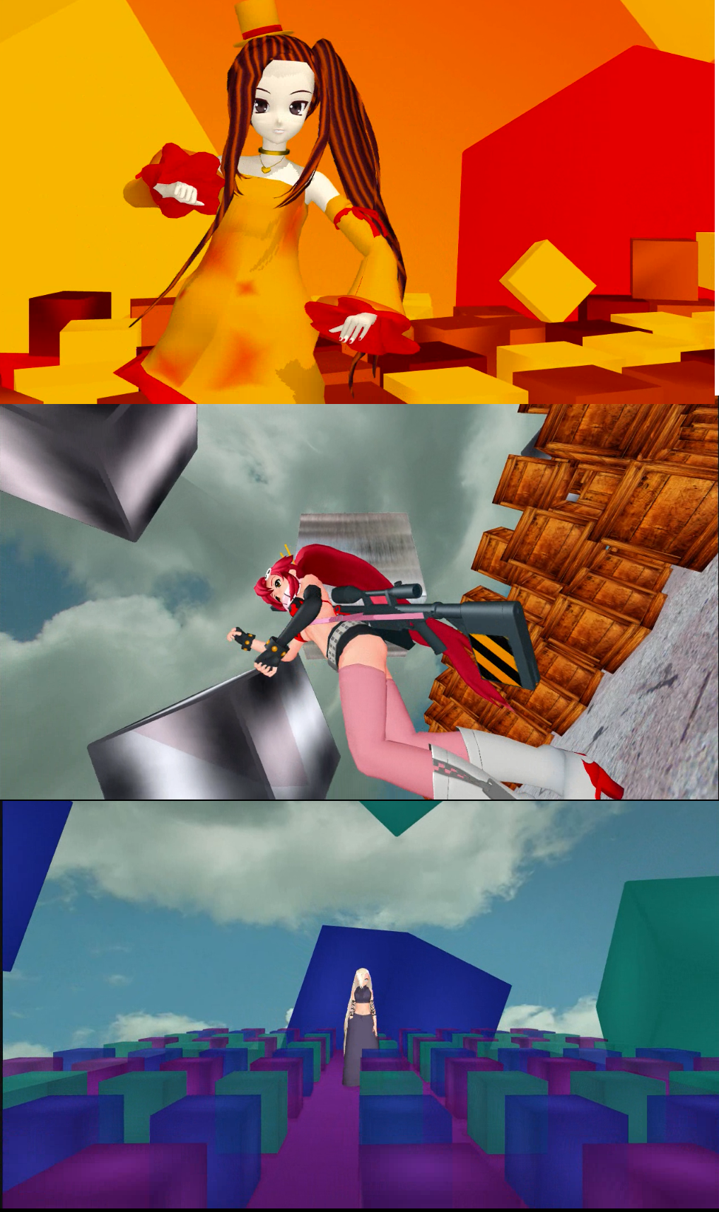 MMD Moving Squares stage by mbarnesMMD on DeviantArt