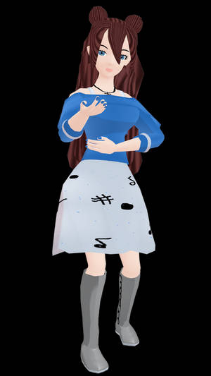 MMD Yuuk Essence - UTAULOID by mbarnesMMD MMD Yuuk Essence - UTAULOID by mbarnesMMD