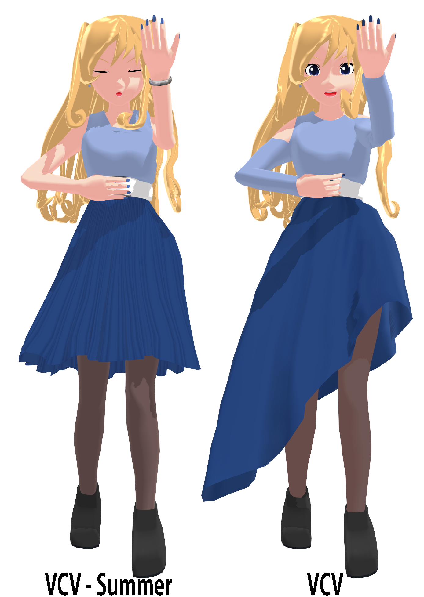 MMD Caroline Joy - Japanese VCV - UTAUloid by mbarnesMMD on DeviantArt