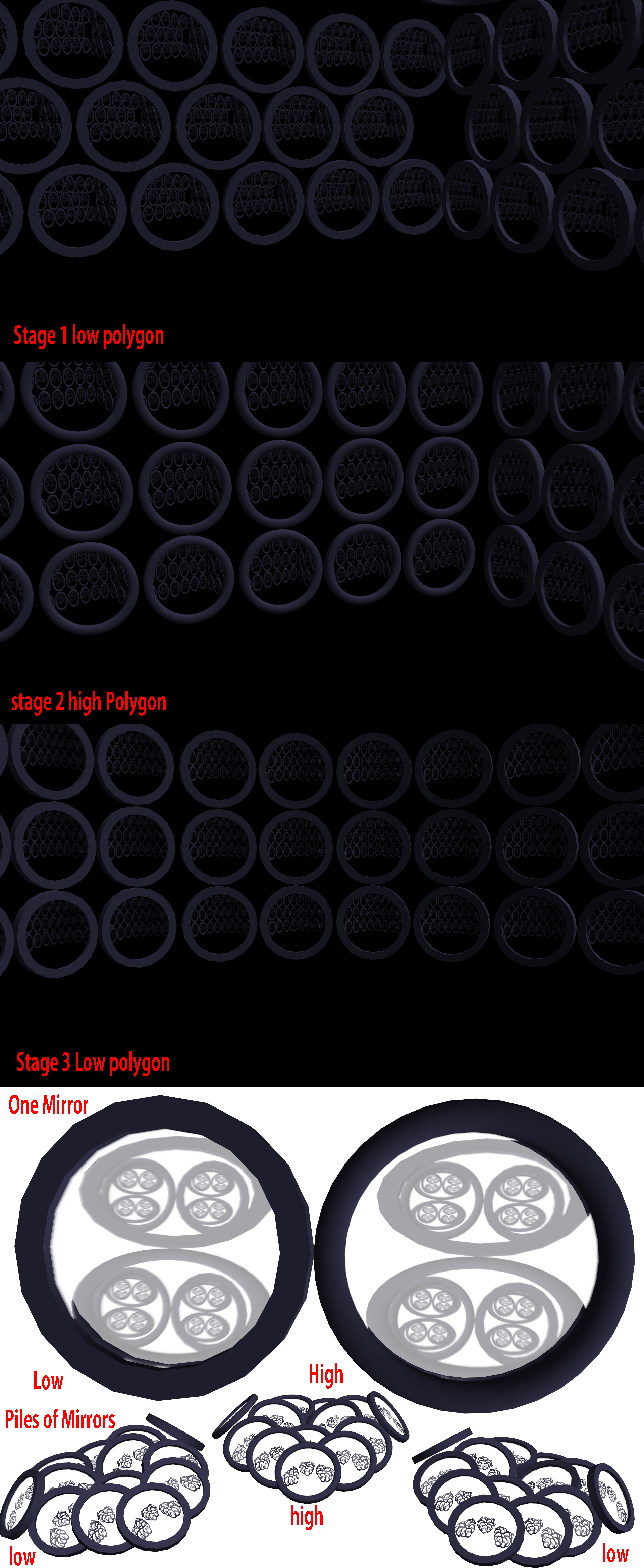 MMD Circle Mirrors Stage by mbarnesMMD on DeviantArt