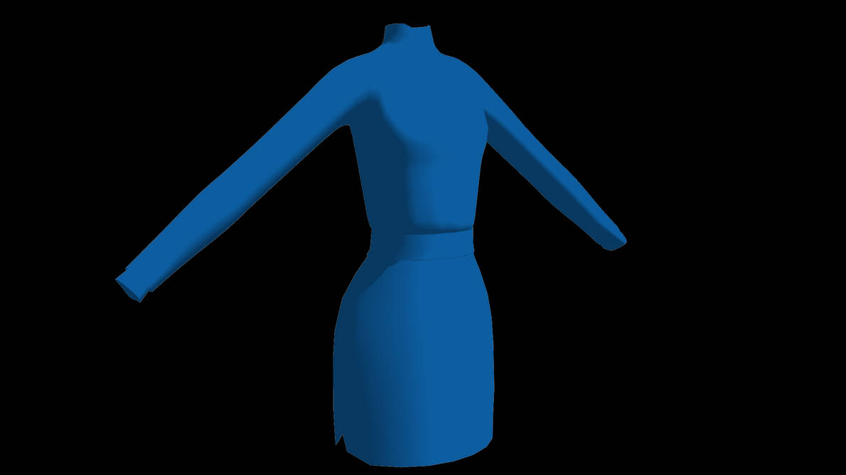MMD Skirt-shirt Dress by mbarnesMMD on DeviantArt
