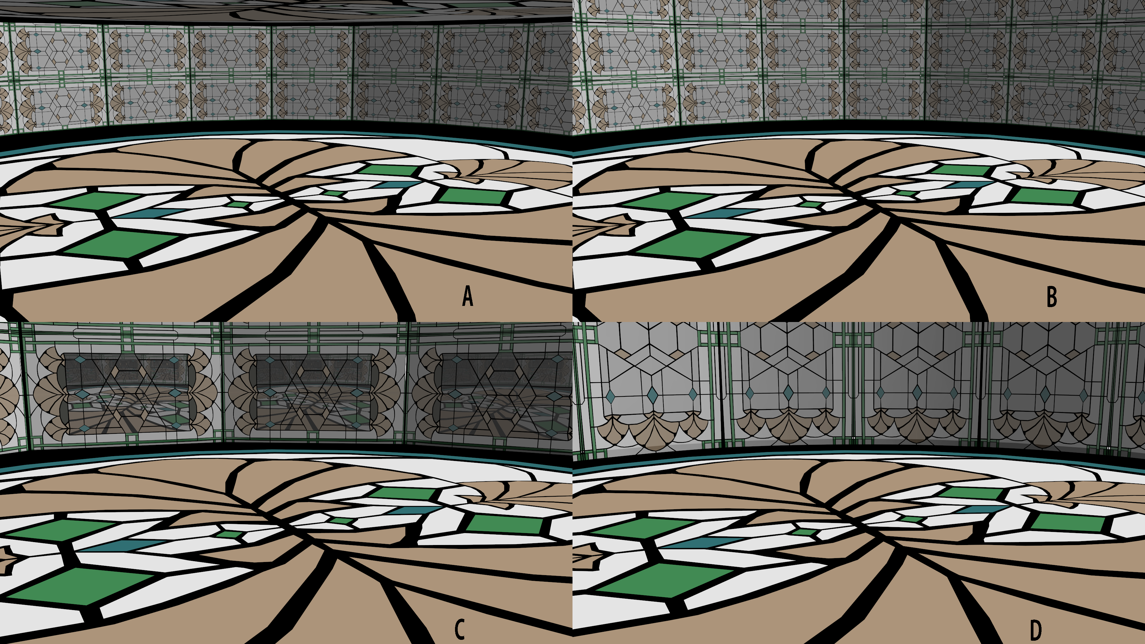 MMD Stain Glass stage 4 by mbarnesMMD on DeviantArt