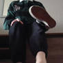  femboy took his shoes off (video)
