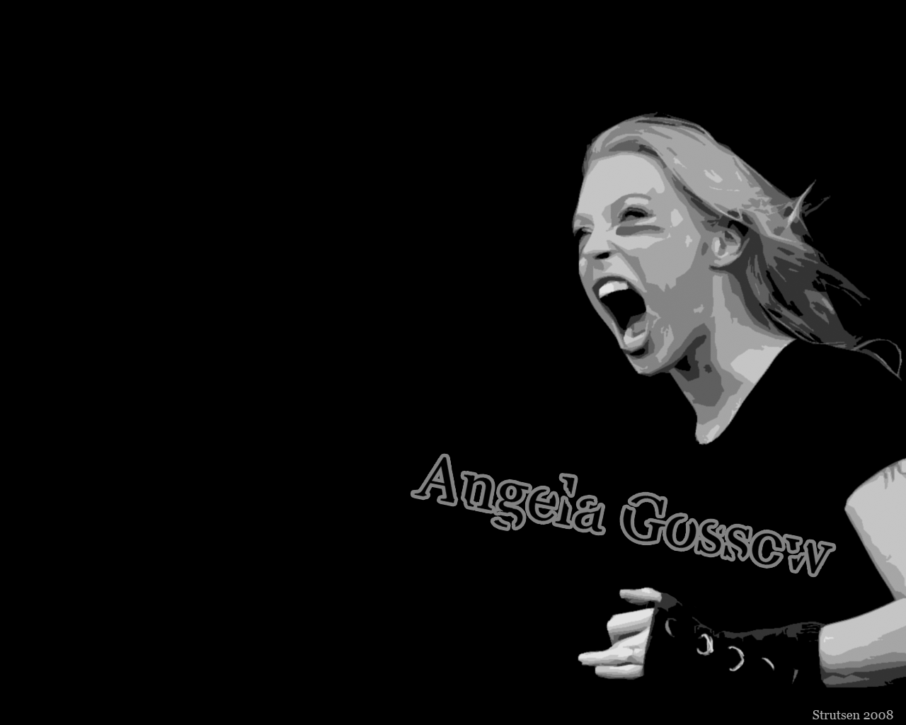 Angela Gossow by strutsen on DeviantArt