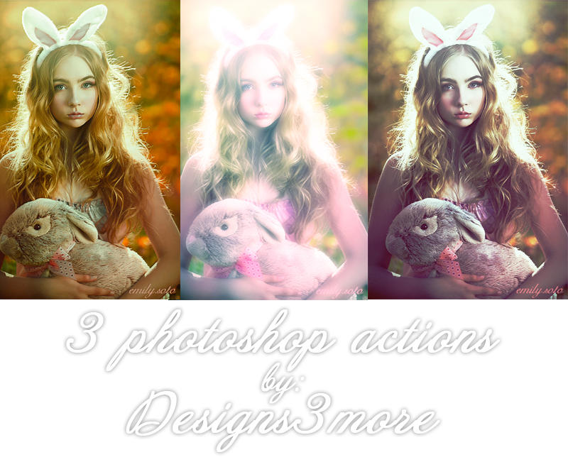 Ps actions set by designs3more on DeviantArt