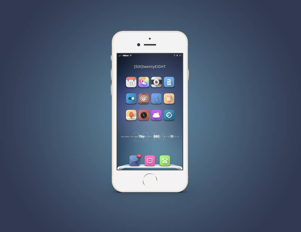 iOS Time.Date.Weather Widget by d0ink on DeviantArt