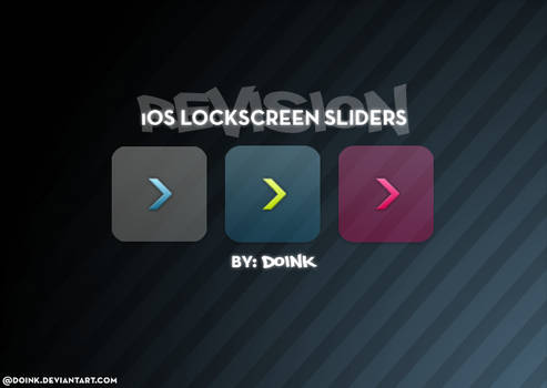 iOS Lockscreen Sliders