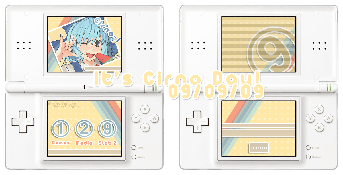 White R4ds R4DS Skin: It's Cirno Day by Aeryn-Seoung on DeviantArt