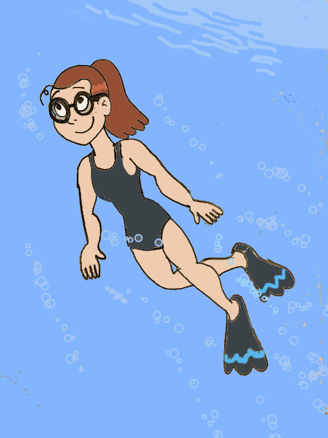 Lucy Scuba Diving by 13mcjunkinm on DeviantArt