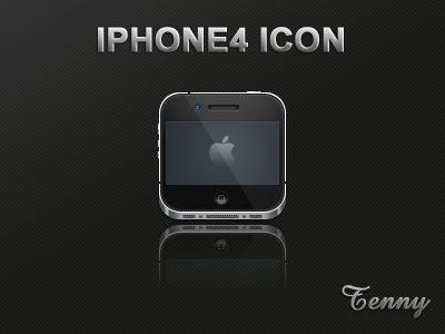Iphone4 icon by Tenny0404 on DeviantArt