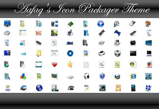 Aafaq's Icon Packager Theme