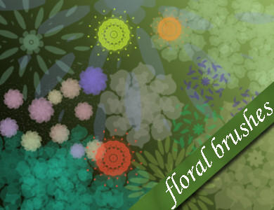 Free Photoshop Floral Brushes