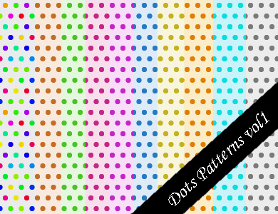 Dots Seamless Patterns Vol.1