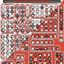 SaizRedWhiteIconSet
