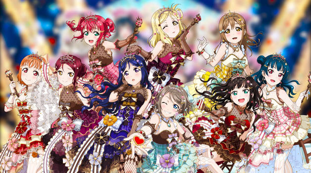 Love Live Aqours - 4 Anniversary [Render]