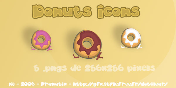 Icons Donuts
