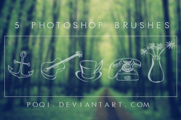 {5 Photoshop Brushes}