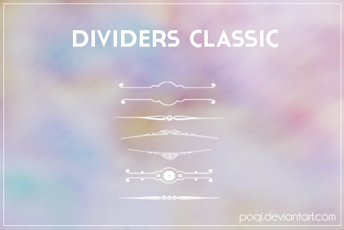 {Dividers Classic - brushes}