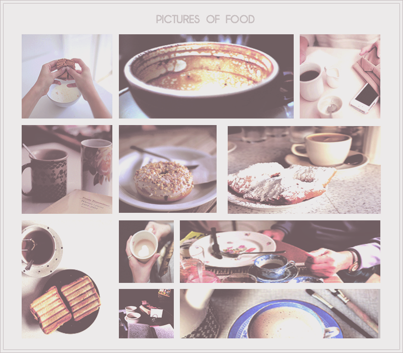 {Pictures of food}