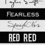 Taylor Swift Fonts
