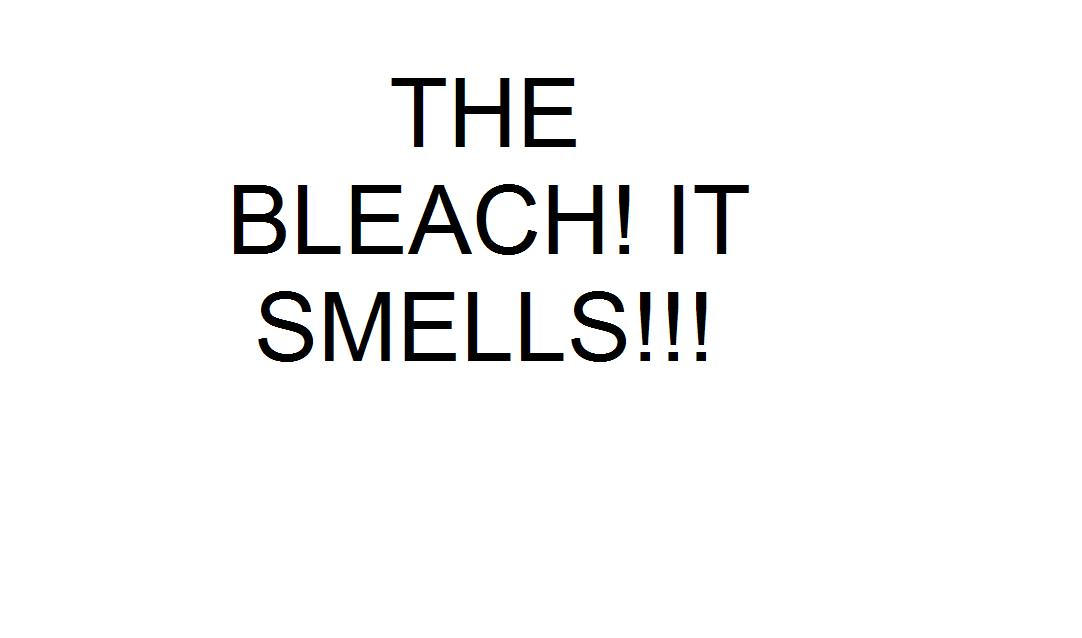 THE BLEACH!! IT SMELLS! by PandDoodle on DeviantArt